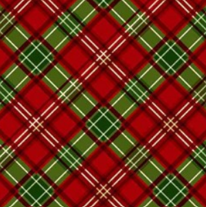 Michael Miller - Cozy Little Christmas - Festive Tartan - DDC12681-REDX-D