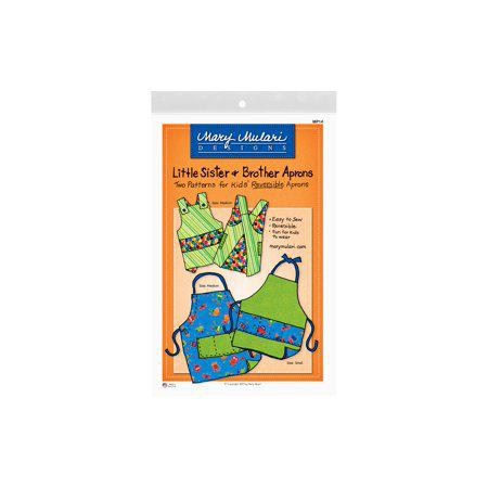 Mary Mulari Little Sister Brother children's apron sewing pattern