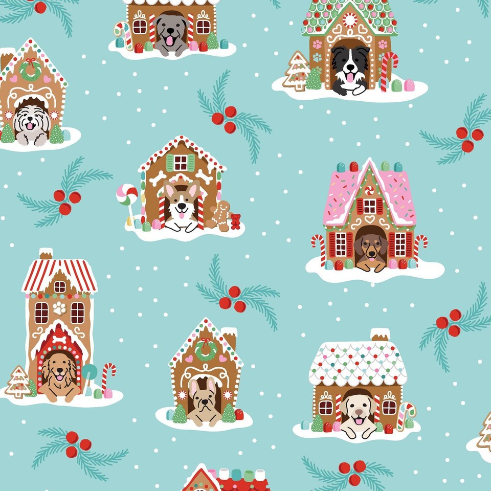 Blank - Winter Waggers - Devon Design Co. - 4762-11 light blue