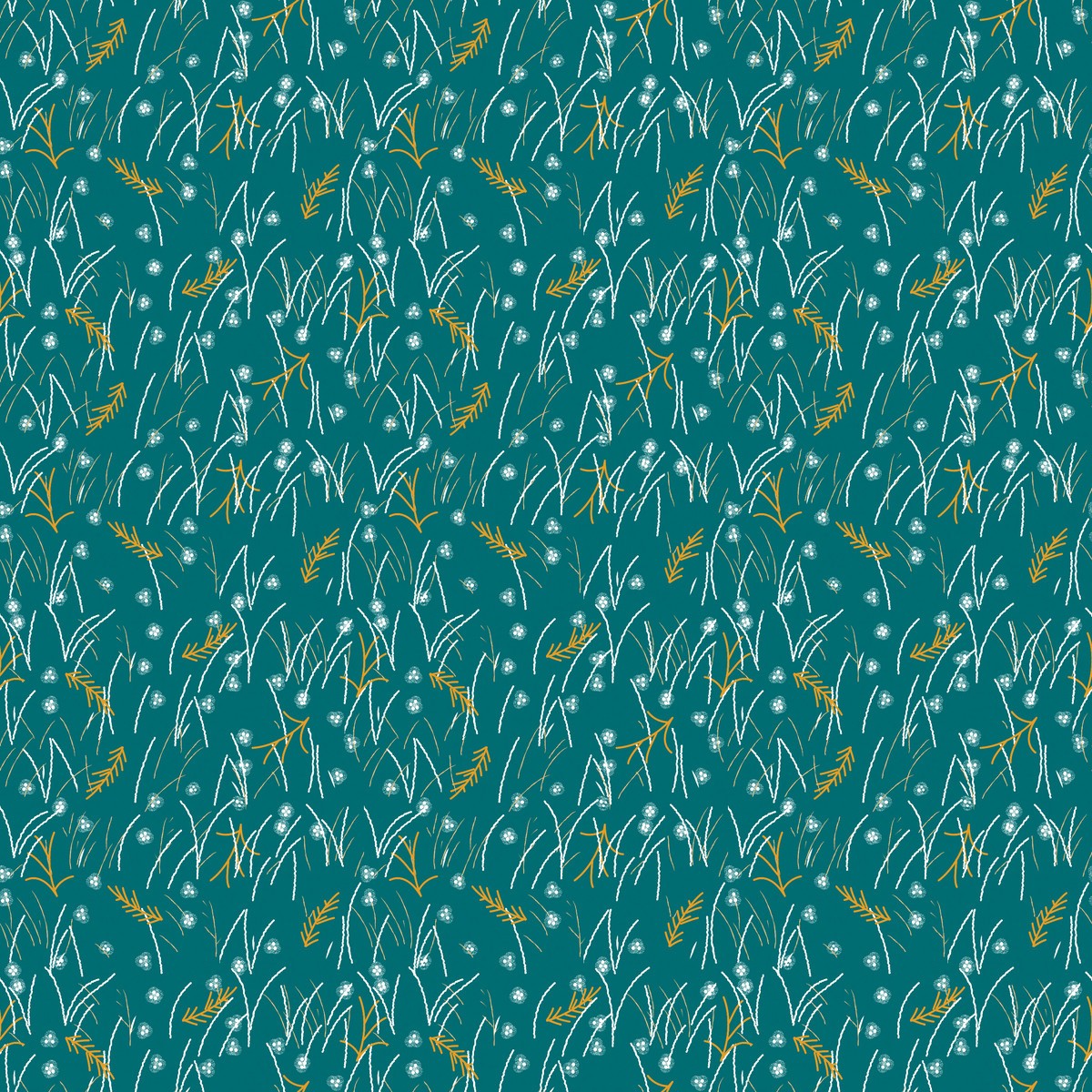 Blank - Highland Nature Walk - Alison Wood - Teal 4595-67