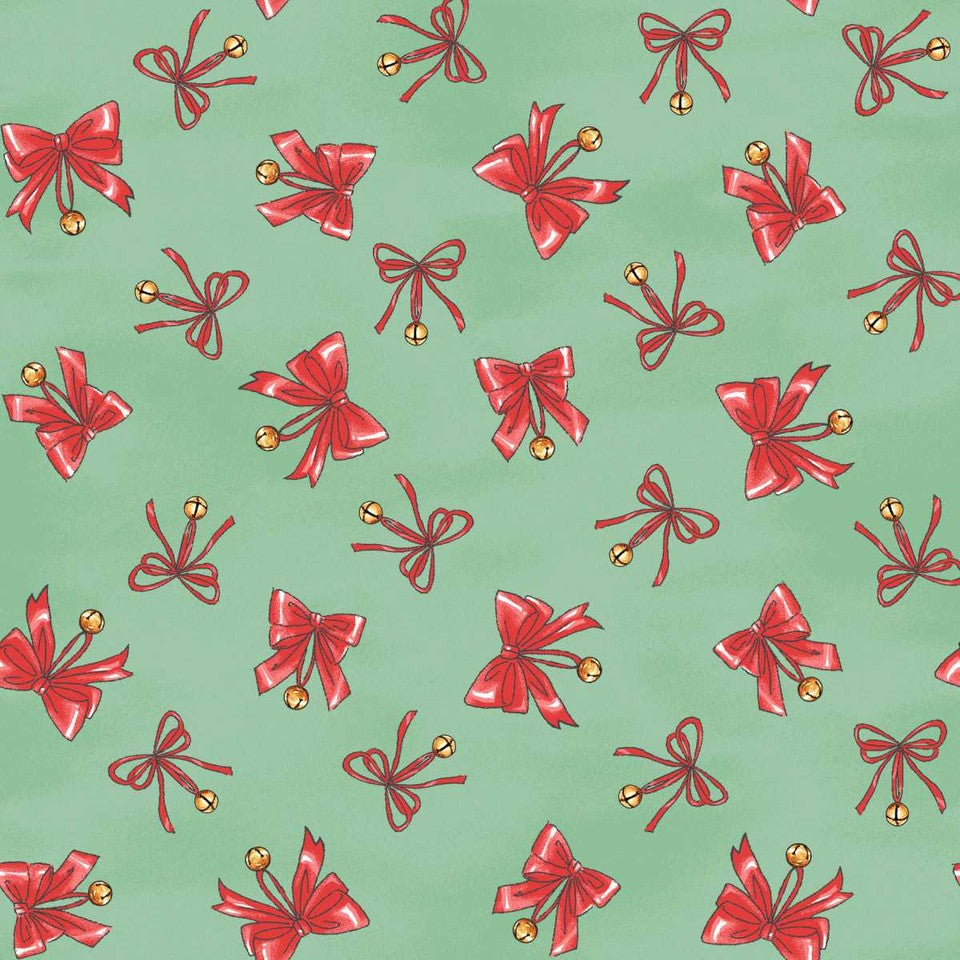 Studio E - 9109-68 Light Green || Christmas at Pooh Corner