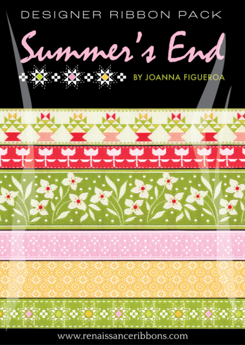 Renaissance Ribbons Summer's End Seasonal Designer Ribbon Pack