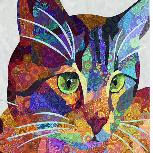 Marina Landi Quilt Kits – Artistic Collage Quilting Patterns & Fabric Kits