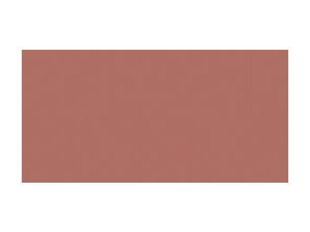 Rectangular tile with a reddish-brown color on a white background