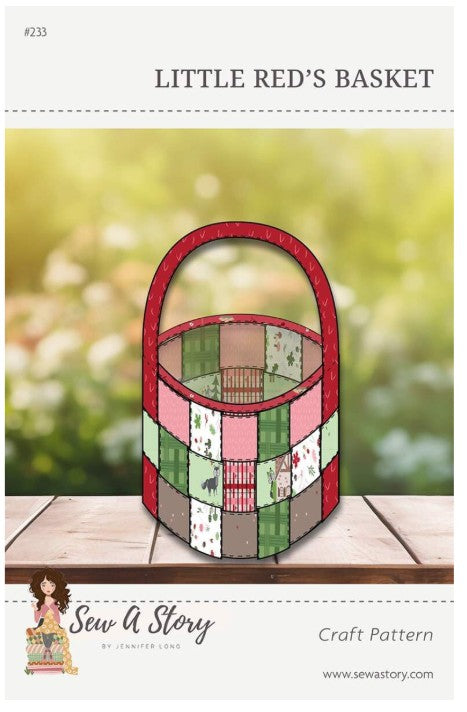 Riley Blake Jennifer Long Little Reds Basket quilt pattern