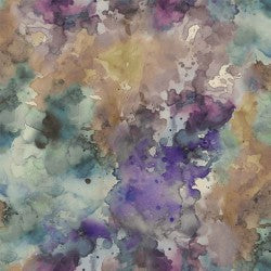Abstract watercolor pattern with multicolors