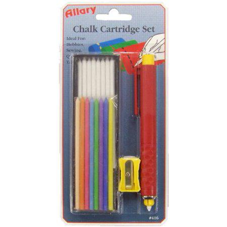 Allary chalk cartridge set for fabric marking