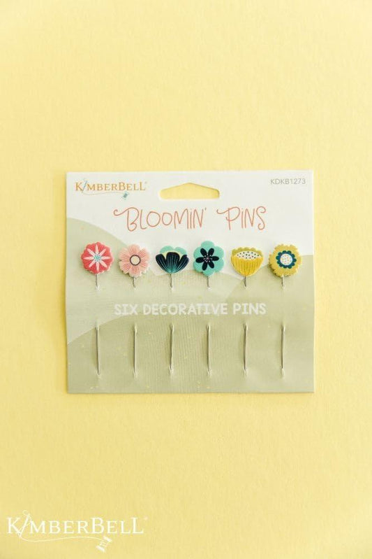 Bloomin’ Pins decorative flower head sewing pins