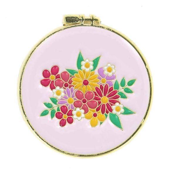 Bohin 1 inch Owl Magnetic Needle Minder for embroidery and quilting