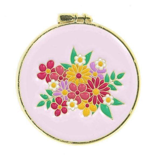 Bohin 1 inch Owl Magnetic Needle Minder for embroidery and quilting