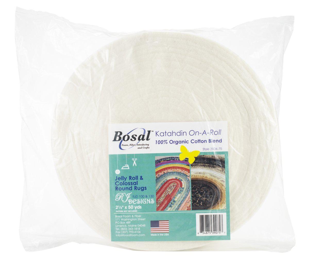 Bosal Katahdin On-A-Roll jelly roll with packaging on a white background