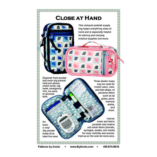 Close At Hand sewing organizer pattern