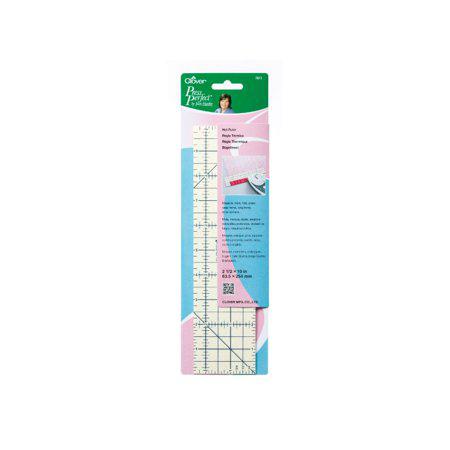 Clover Press Perfect Hot Ruler 2.5 x 10 inches by Joan Hawley heat resistant hemming and pressing tool