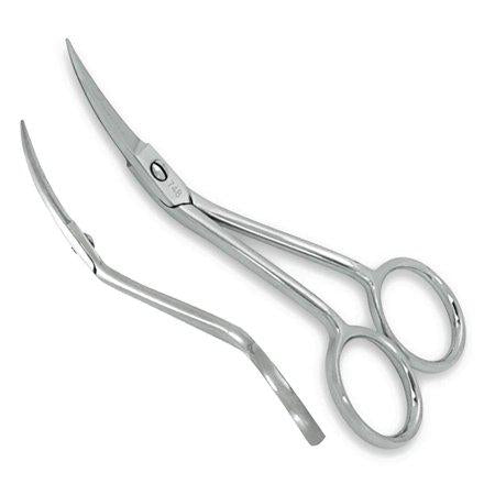 Mini double curved machine embroidery scissors notion