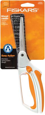 Fiskars Easy Action No 8 Bent Scissors for fabric cutting