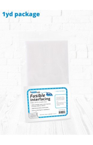 Pellon SF101 Shape-Flex Fusible Interfacing 1 Yard – Lightweight Stabilizer for Sewing, Collars, Cuffs, and Crafts