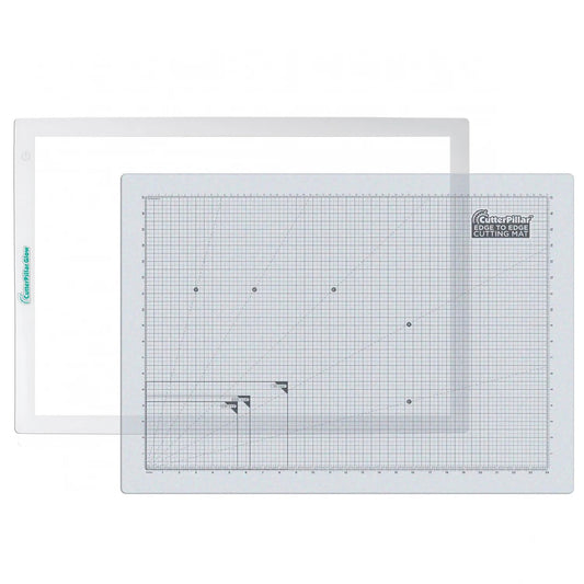 GutterFilter cutting mat with grid pattern on a white background
