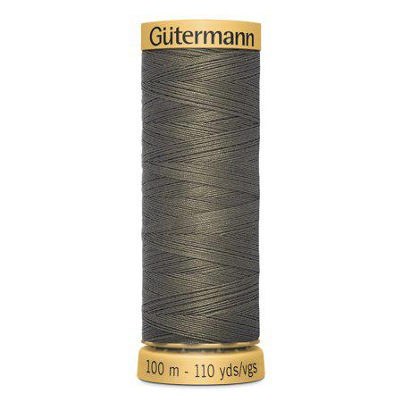Gutermann thread spool on a white background