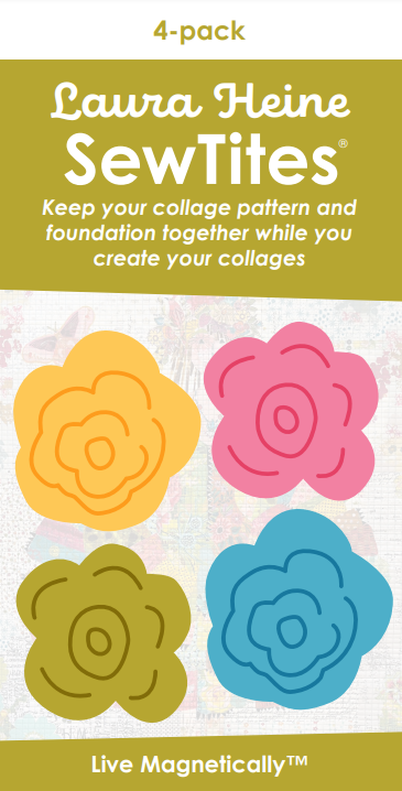 Laura Heine SewTites magnetic sewing pins for quilting