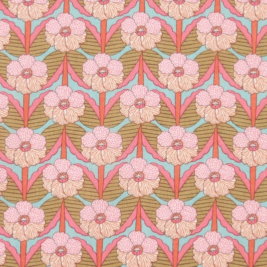 Liberty Chevron (B) Tana Lawn cotton fabric with subtle chevron pattern