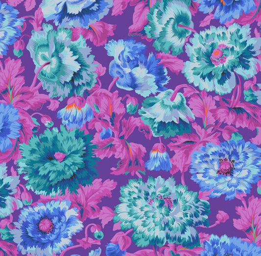 Kaffe Fassett Rosemary Blue quilting fabric