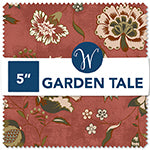 Garden Tale Charm Pack 5 inch precut squares fabric
