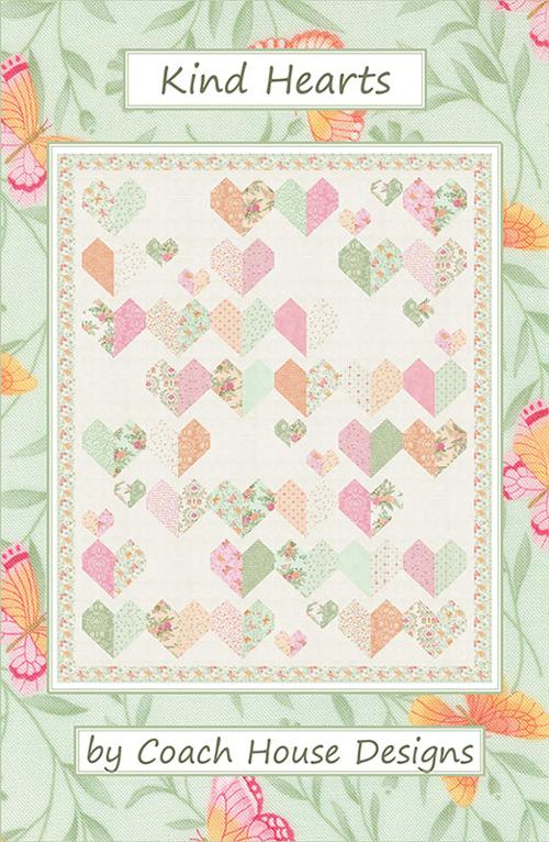 Kind Hearts Pattern Coach House Moda quilt pattern