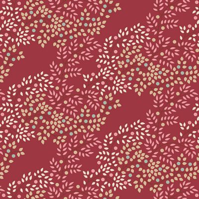 Tilda Creating Memories Berrytangle Burgundy