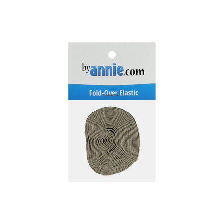 By Annie 3/4in x 2yd Natural Fold-Over Elastic