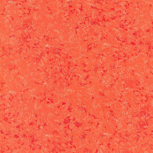 Michael Miller Fairy Frost Clementine pearlized metallic quilting cotton blender fabric
