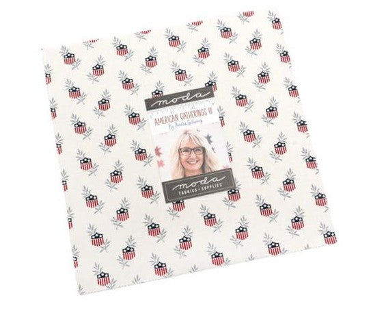 Moda American Gatherings Layer Cake Primitive Gatherings precut squares