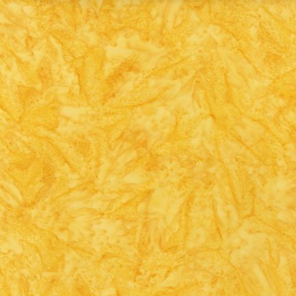 Robert Kaufman Artisan Batiks Prisma Dyes Sunflower yellow batik fabric