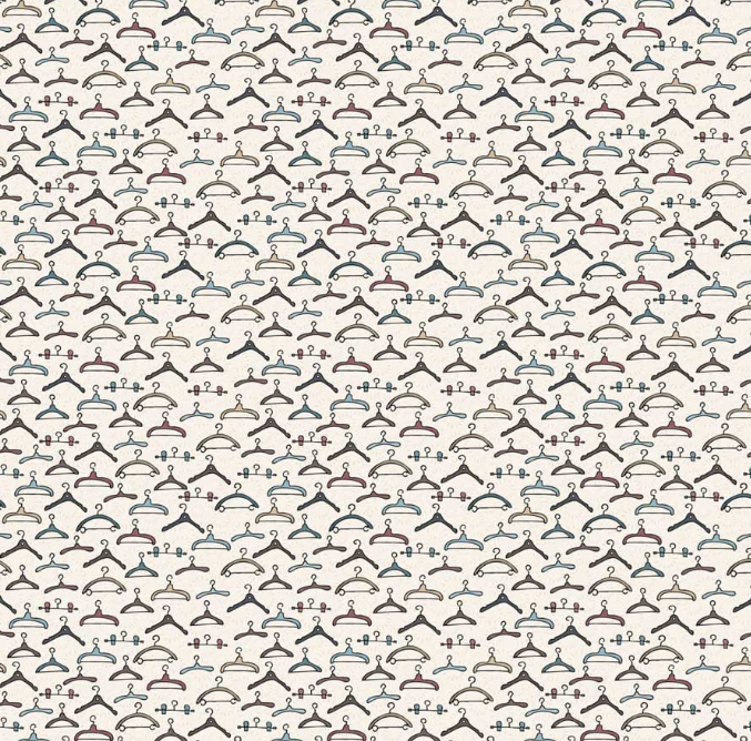 Blank Quilting Laundry Hour 143 Cream cotton