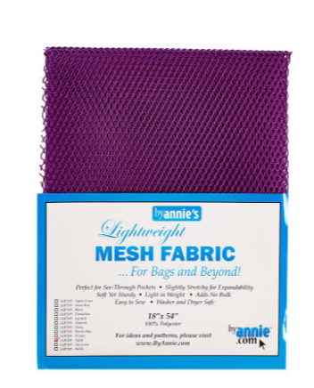 ByAnnie lightweight mesh in tahiti half-yard package for bag making