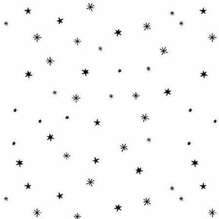 Blank Lower the Volume Stars and Dots 1957-01 White quilting fabric