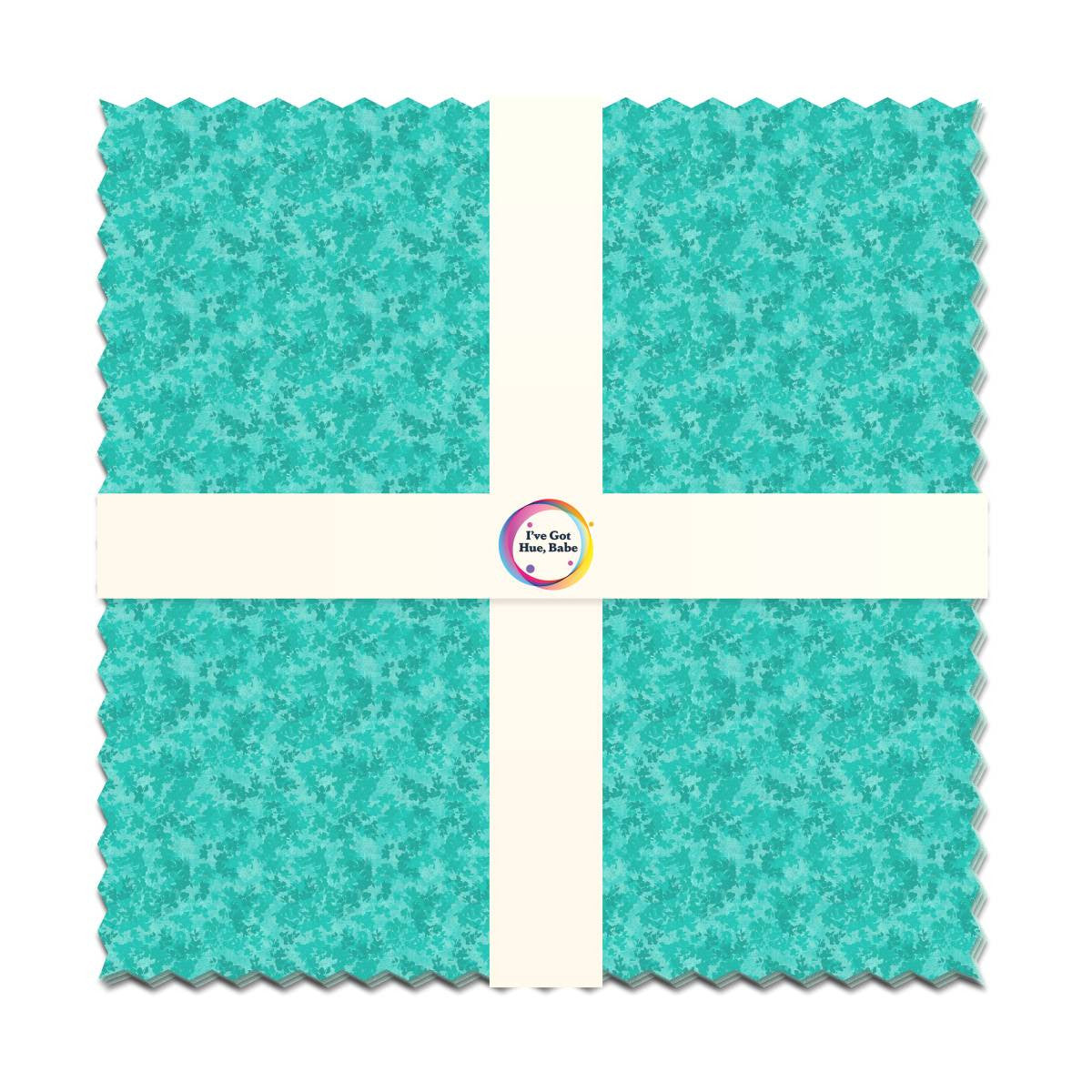 Turquoise Waves 10 inch Squares I ve Got Hue Babe precut