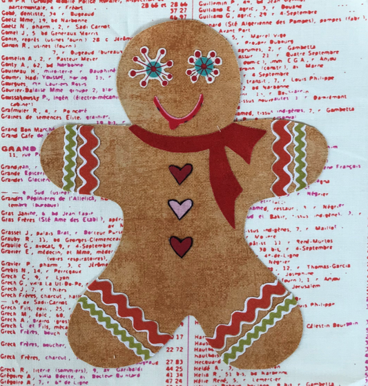 Whatevers! #23 Gingerbread Man (Pattern only)