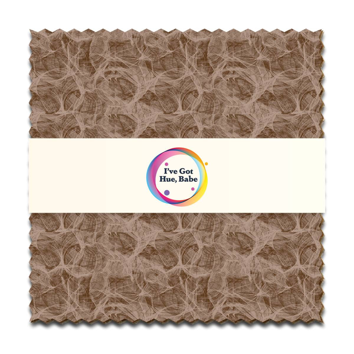 Chocolatier 5 inch Squares I ve Got Hue Babe precut