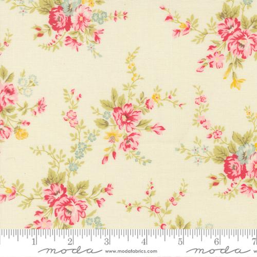 Lyda Rose Porcelain 3070-11 floral quilting cotton cream