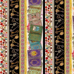 Junk Journal Stripe quilting fabric