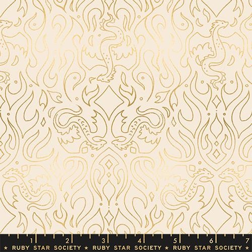 Moda - Ruby Star - Sarah Watts - Fireglow Metallic Shell RS2137 11M