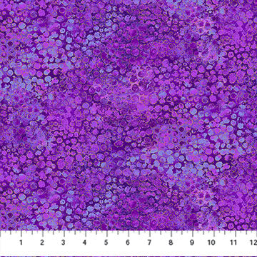 Northcott Shimmer Basics Pansy purple quilting cotton
