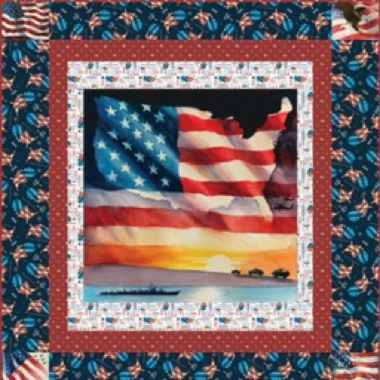 Letters From Home Panel Quilt Kit