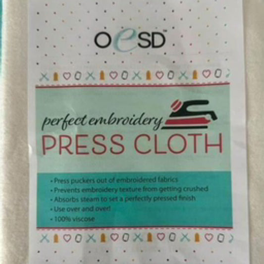 Perfect Embroidery Press Cloth