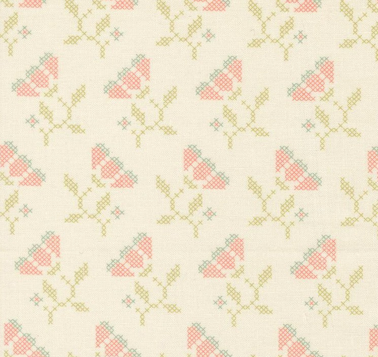 Moda Sunbonnet Porcelain cotton quilting fabric 31764-11
