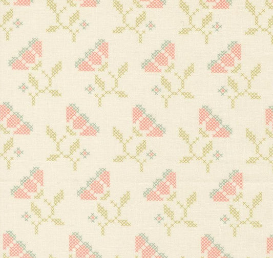 Moda Sunbonnet Porcelain cotton quilting fabric 31764-11