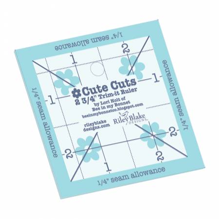 Lori Holt Cute Cuts Trim-it Ruler 2-3/4in x 2-3/4in