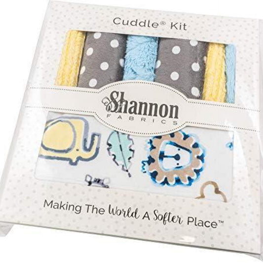 Shannon Fabrics Shannon Minky Cuddle Kit Wee Ones Lion Around