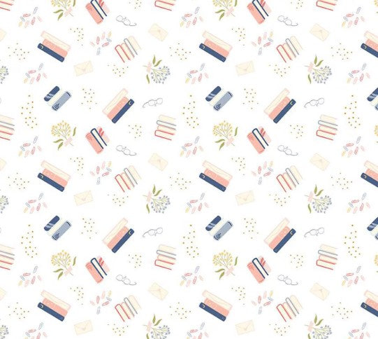 Between the Pages Bookish Life White