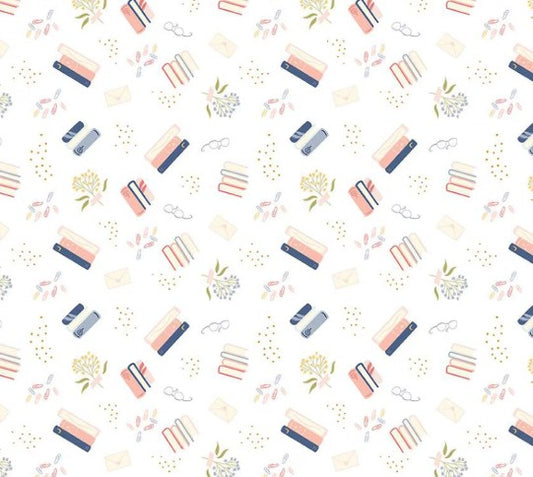 Between the Pages Bookish Life White